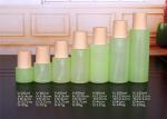 2oz Liquid Essence Bottle With Bamboo Lid Glass Dropper Bottle For Cosmetic