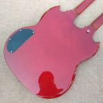 Red EDS1275 Custom Shop double Neck Electric Guitar 6/12 strings Wholesale
