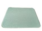 Solid Microfiber Dish Drying Mat For Kitchen Coffee Bar