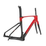 700x40C Carbon Gravel Frameset , 48cm Bike Frame For Gravel Hybrid Cycle