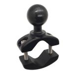 0.15KGS SGS Adjustable Aluminum Ball Mount Handlebar Mounting 1.5in Double Ball