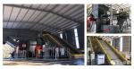 Municipal Solid Waste Bulky Furniture Two Shaft Shredder For Recycling Municipal