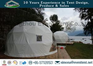 China 5m 6m 8m dia Wooden Floor Luxury Camping Tent Waterproof For Outdoor Hotel Easy Installation factory