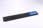 Ergonomic design cooling gel-infused memory foam wrist rest for the full size