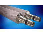 2Cr13 / 20CrNiMo Diameter 250 - 600mm Corrugated Iron Glass Forming Roller for