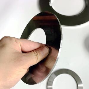 China Silver Metal Round Shear Blades High Cutting Efficiency HRC54 SKD11 factory