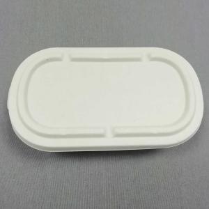China 850ml 2-Components 100% Compostable Hot Food Container Biodegradable Natural-Pulp Bento Lunch Box Saving Environment factory