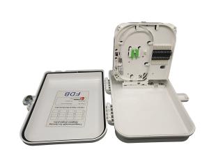 China Fiber Optic 2-Entry Cable Gland 16 Out 16 Core 1x16 Splitter Box for Networking factory