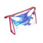 Hologram Laser Logo Toiletry Bag Lady Travel Storage Pouch Bag