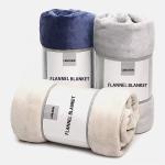 Super Soft Microfiber Flannel Blanket with European and American Style