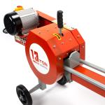 Electric Household Wood Cutting-Splitting Machine with Flywheel and Hydraulic