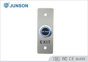 China Stainless Steel 2mm Thickness Push Button Exit Switch Touchless factory