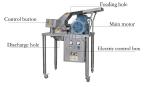 Medicine Processing Powder Grinder Machine Low Power Madagascar Vanilla Beans
