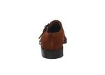 Handmade Men'S Lace Up Oxford Shoes , Genuine Leather Monk Strap Brogue Shoes