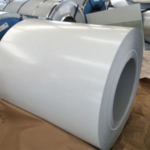 China Color Coated Ppgi Steel Coils 275 GSM 1250mm PE Paint factory