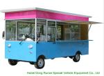 Small Commercial Mobile Kitchen Truck For Hot Dog Wagon Burrito Cooking And