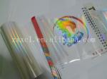 Seamless Rainbow Holographic PET Lamination Film For 15 Micron Wet Lamination