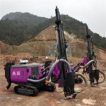 30m Depth Integrated Drilling Equipment Hydraulic Crawler Drilling Rig Rotary