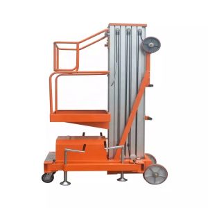 2023 New Arrive Aluminum-alloy-mast Lift Portable Manlift