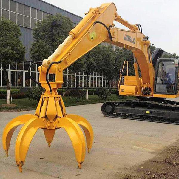 Factory Direct Sale Excavator 360 degree Rotation Hydraulic Orange Peel Grab
