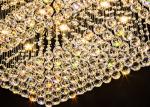 Modern fashion K9 crystal dining room GU10 led lustre crystal drop lamp