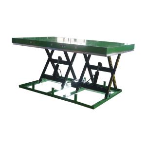 China Heavy Duty Hydraulic Scissor Lift Tables 4 Ton Large Double Scissor Lift Tables Max Height 1m factory