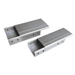 China High Corrosion Resistance Aluminum Cable Tray With Straight Slot Type factory