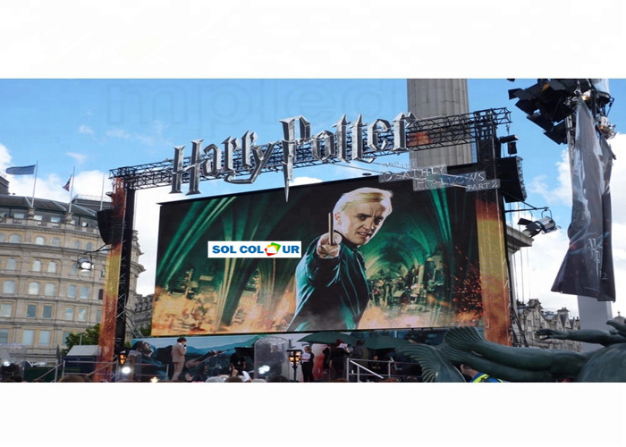 SMD 2727 Outdoor Rental LED Display 38.5W Pixel Pitch 4.81mm 1/13 Scan Mode