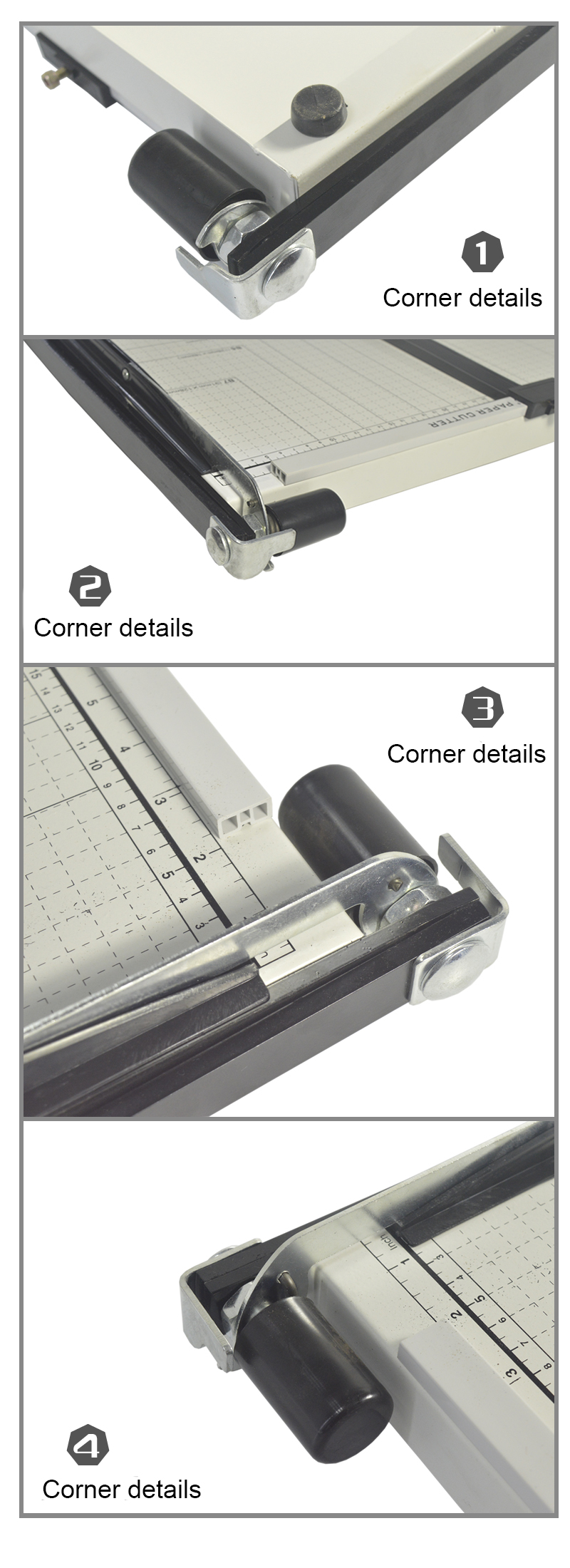 ZEQUAN Outlet Paper Cutter B3 Manual for Office Crafts Photo Paper Trimmer
