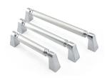 128mm Bathroom Dresser Pulls Oxidized Aluminum Combinate With Zinc Kitchen
