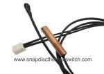 Silver Brass NTC Temperature Sensor Short Response Time CE Certification