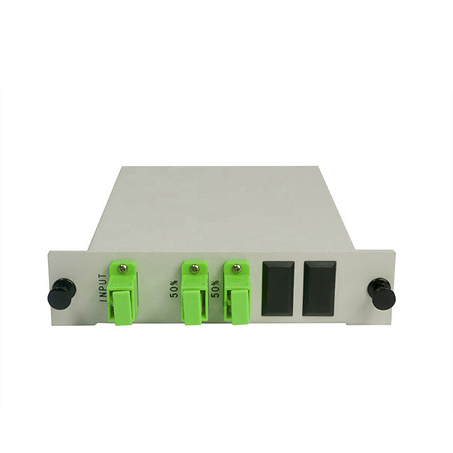 4U Rack Mount PLC Splitter LGX Chassis Rack Panel 1x2 1x4 1x8 Cassette Module
