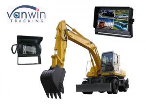 China 10.1 Inch TFT LCD backup camera monitor with 4 Cameras inputs, 1024 x 600 Resolution on sale