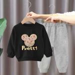 Boys And Girls Children'S Long Sleeve Set Cartoon Pattern