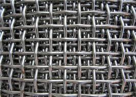 China Woven Stainless Steel Crimped Wire Mesh 0.1-8&quot; Hole Size Customized Length factory