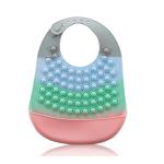 OEM Baby Silicone Products Multi Colors Toddlers Newborn Waterproof Bibs