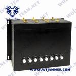 8 Channels 240VAC WiFi LoJack Jammer 50m UHF VHF 3G 4G 5G GPS