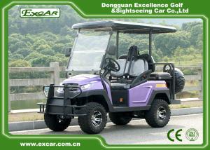 China Excar 2 seats Hunting Carts With Trojan Battery/Curtis Controller factory
