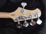 5 string basss guitar Ernie ball Musicman Sting Ray5 bass Sunburst color Active