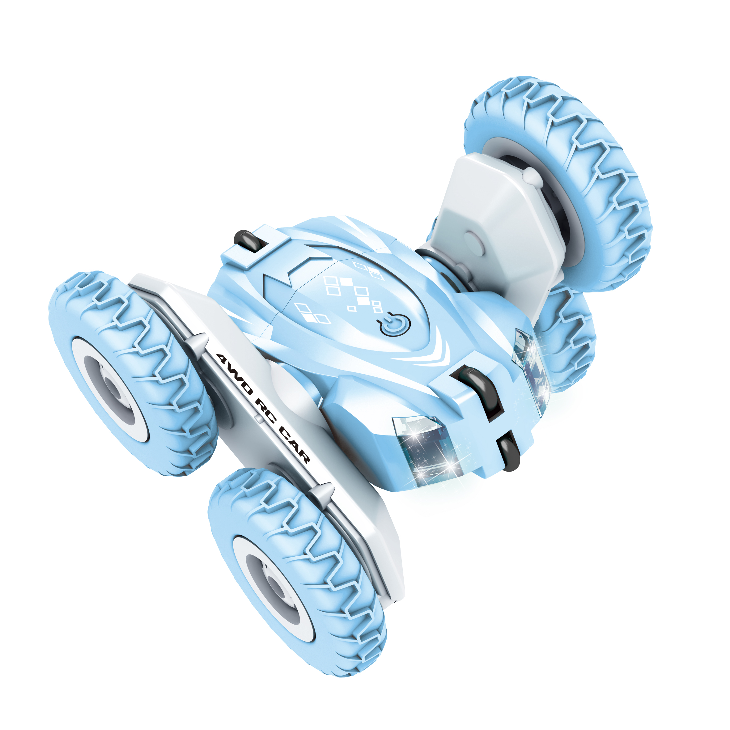 Electric Stunt Car Double-sided Swing Arm Tumbling Car Remote Control High Speed Toy for Kids