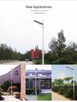 China outdoor waterproof ip65 30W Aluminum Alloy integrated all in one led solar