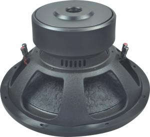 China 15&quot; steel frame 3&quot; voice coil dual magnet car audio subwoofer factory