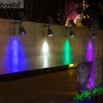 Solar Garden Lamps Waterproof solar garden lights in Black for Modern Gardens