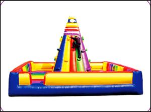 China Community Used Inflatable Bounce Toys Kids&amp;Adults bouncy Castle with Climb factory