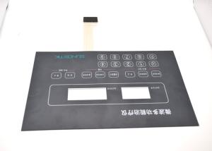 China Multi Keys Flat Membrane Switch Keypad For Medical instrument Quake Proof factory