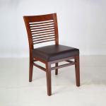 Nordic Modern Design Black Teak Solid Wood Restaurant Furniture Antique Dining