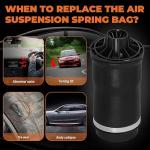 Durable Rear Air Suspension Spring Bags Airmatic Left Right Kits for Mercedes