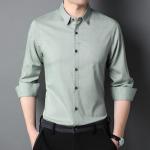 Autumn Popular Shirt Long Sleeve for Men and Boys Nonwoven Heat-transfer