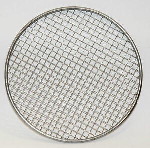 China 50 100 Micron Rimmed Stainless Steel Filter Mesh Disc Round Hole Shape Plain Weave factory
