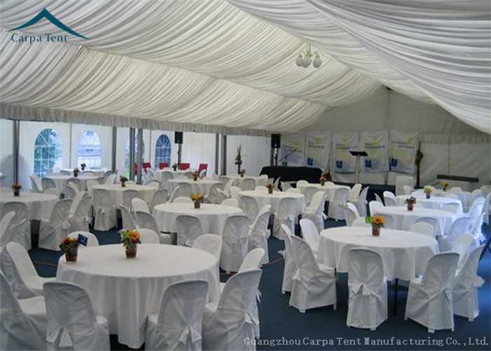 European Style Aluminium Frame Party Tents With Roof Linings And Curtains